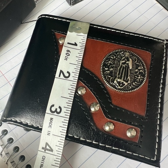 Vegan leather mens wallet - Picture 2 of 7